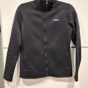 Patagonia Charcoal Full-Zip Fleece Jacket
